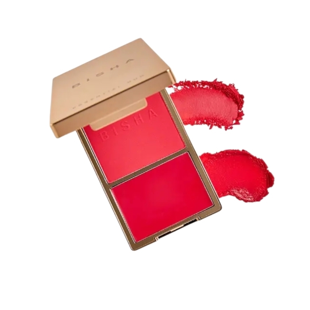 Bisha Essential Duo Creme + Powder Blush Set -Bahamas